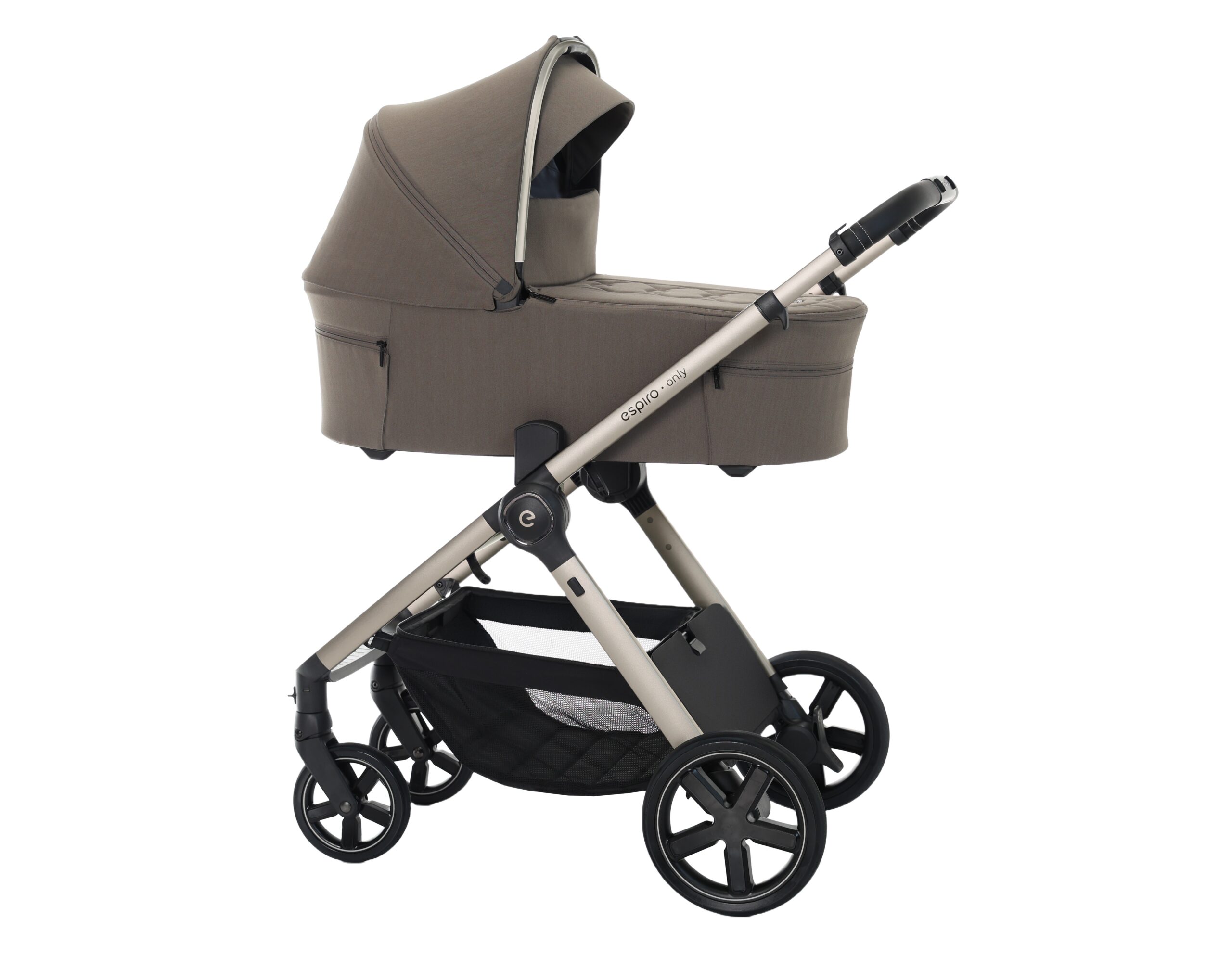 Espiro Only 2025 | wózek wielofunkcyjny 2w1 | Smokey Taupe 409 |