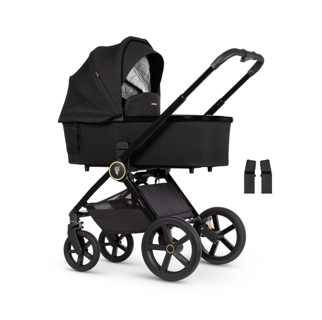 wózek wielofunkcyjny 2w1 Venicci Upline 2 kolor All Black