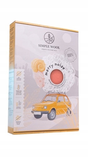 Wkładka do fotelika SIMPLE WOOL | G2 Very Merry 2.0 | FUKSJA | - obrazek 5