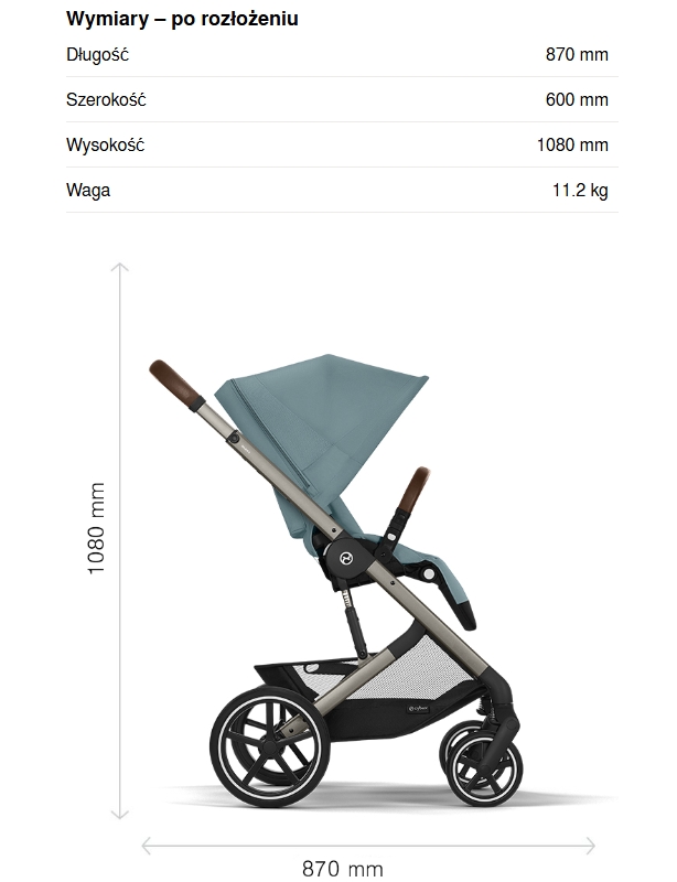 Cybex Balios S LUX | Almond Beige | zestaw 2w1 | - obrazek 6