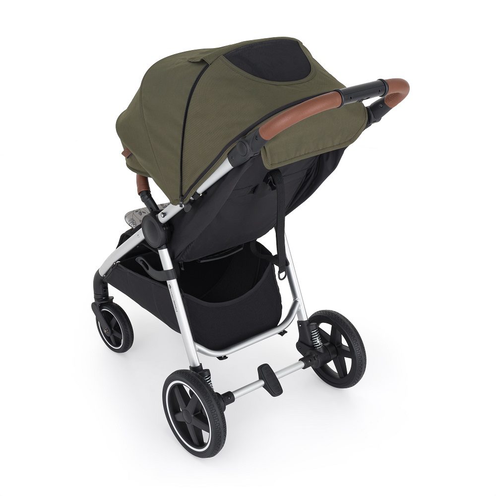 Petite&Mars ROYAL 3 | Wózek spacerowy + Torba | Mature Olive Silver - obrazek 5