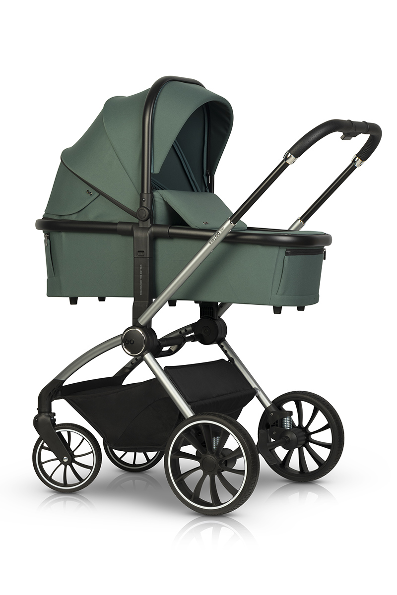 EASY GO GIRO | Wózek wielofunkcyjny 2w1 | Sage Green - obrazek 3