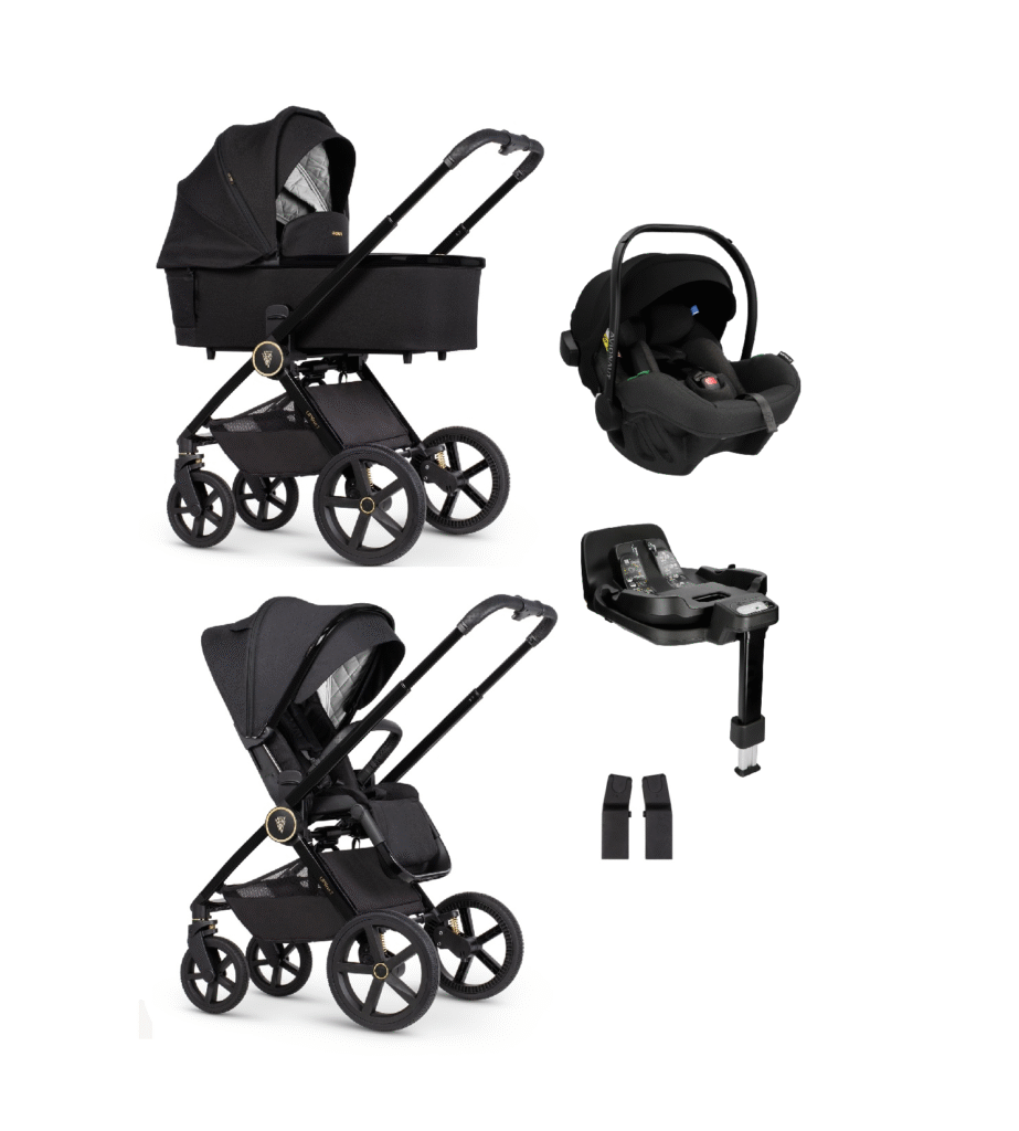 Upline 2 kol. All Black | Zestaw 4w1