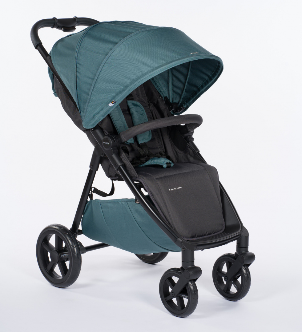 MAST M.4 mini | Wózek spacerowy | Green | koła Light