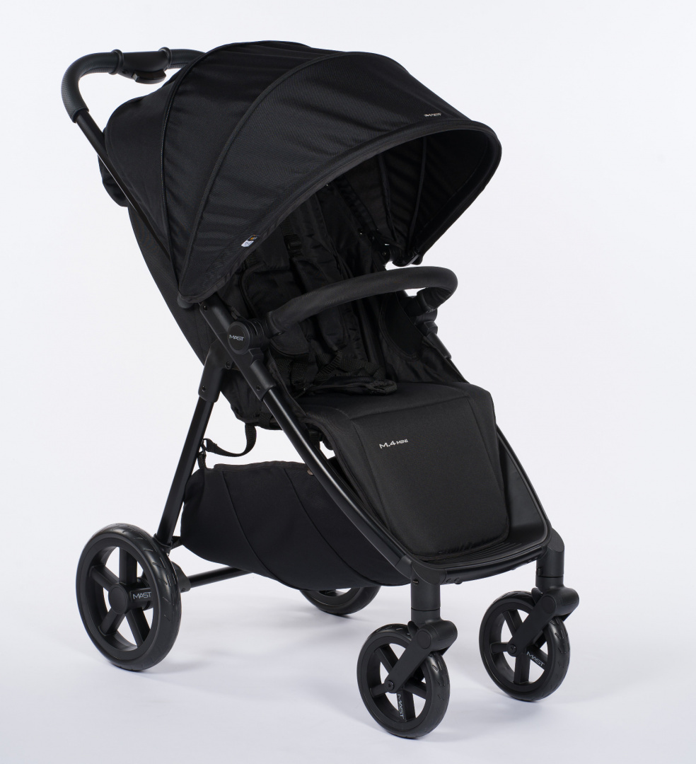 MAST M.4 mini | Wózek spacerowy | Onyx | koła Light