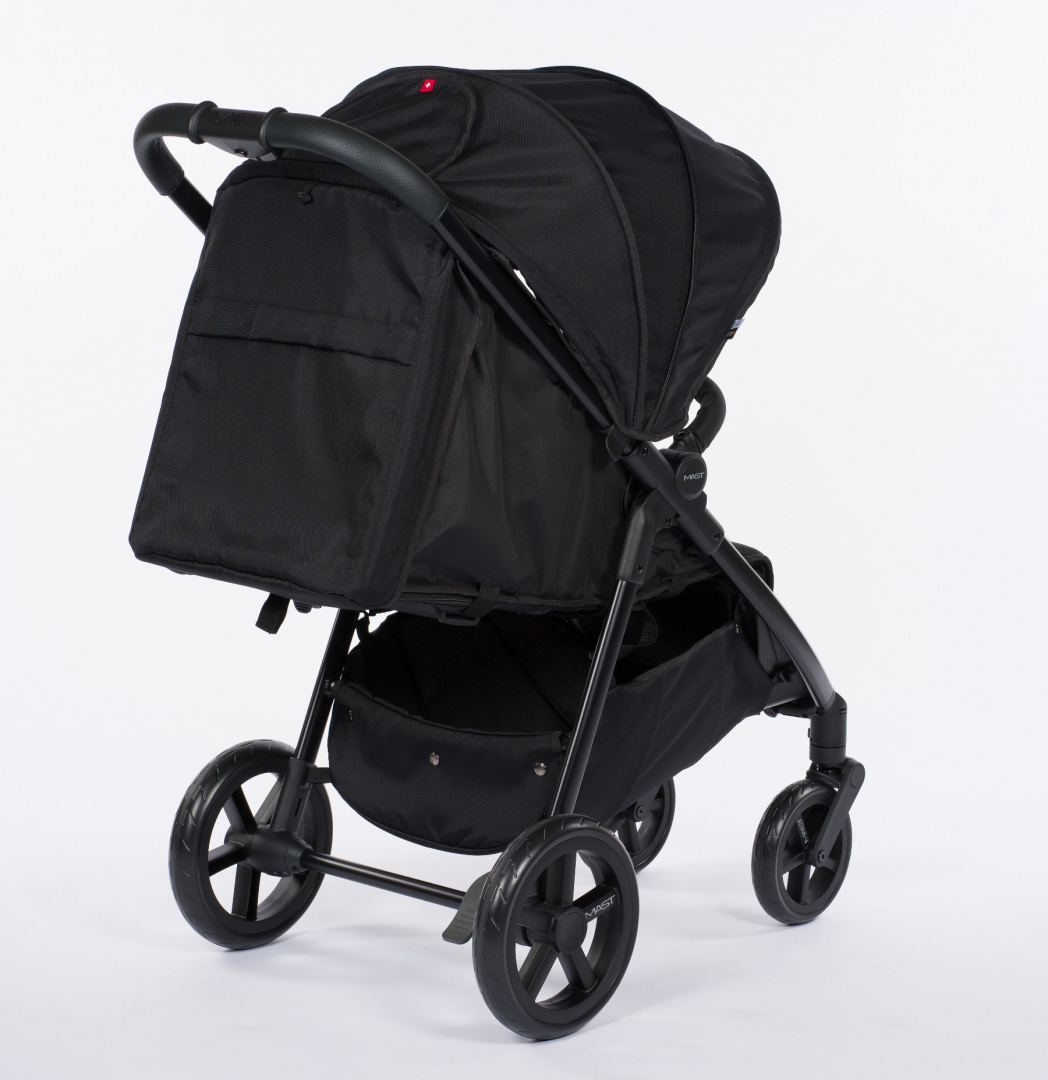 MAST M.4 mini | Wózek spacerowy | Onyx | koła Light - obrazek 3