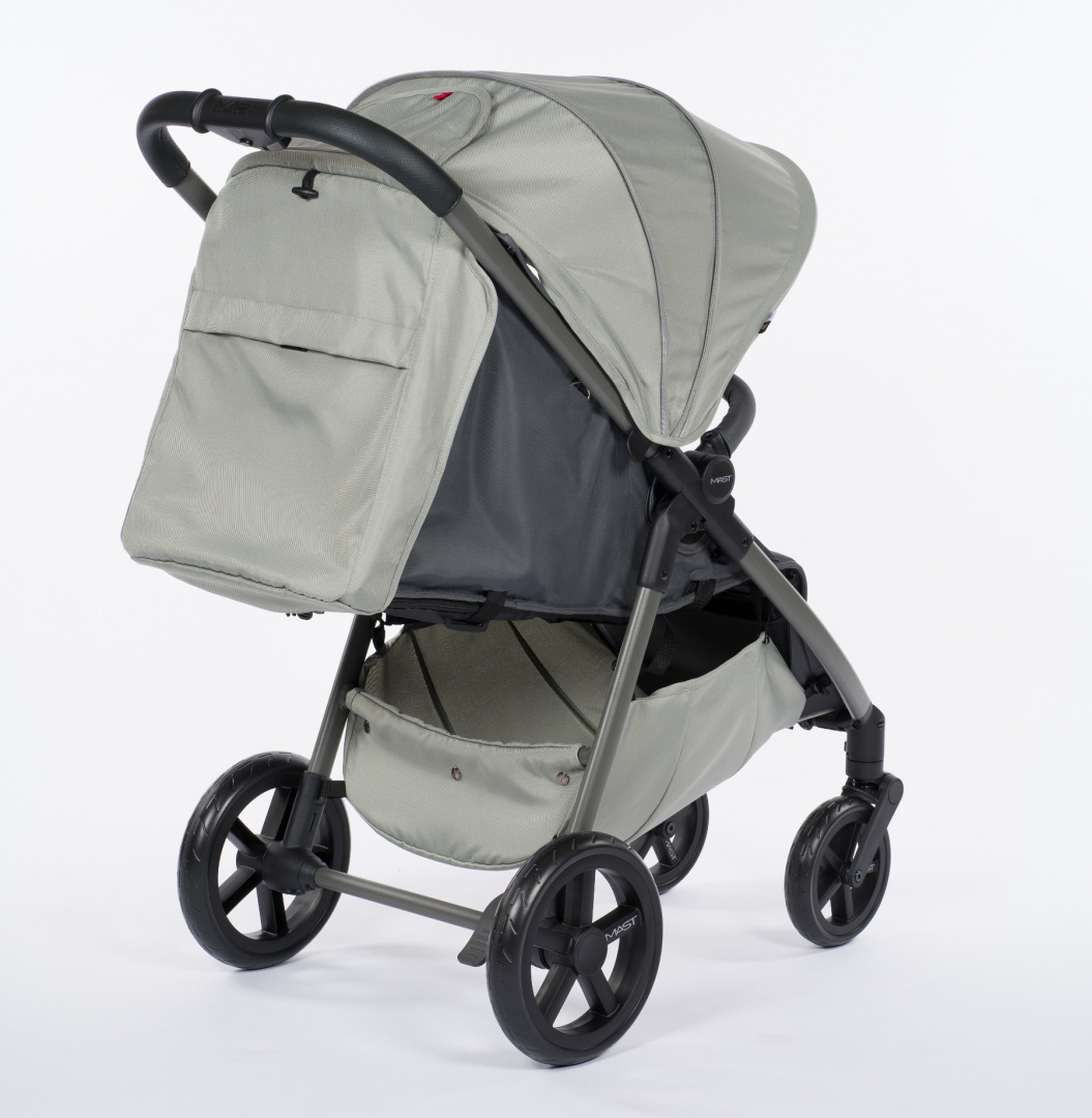 MAST M.4 mini | Wózek spacerowy | Forest Green | koła Light - obrazek 3