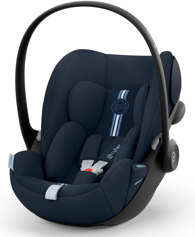Cybex Cloud G i-Size | rozkładany fotelik samochodowy | 0-13kg | 40-87cm | Ocean Blue (PLUS) - obrazek 2