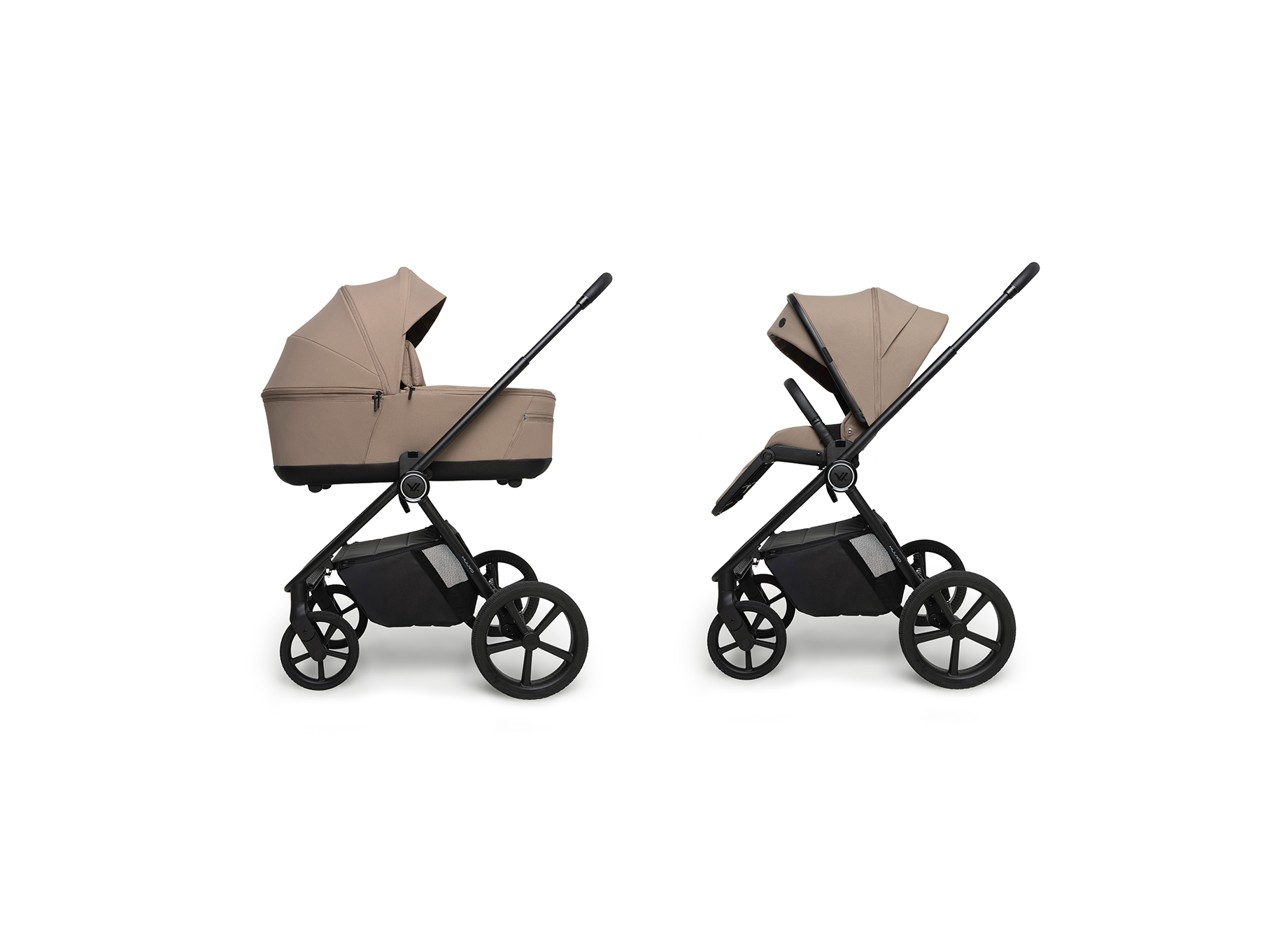 Muuvo One | Wózek wielofunkcyjny 2w1 | Praline