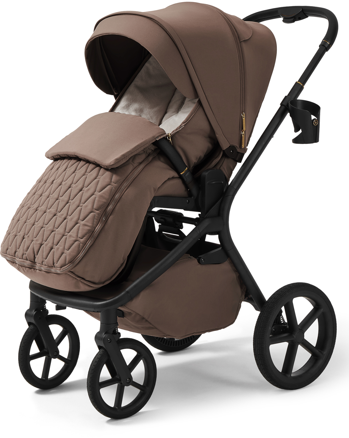 Future Design Inspiro | wózek wielofunkcyjny 2w1 | kolor Essential Mokka | - obrazek 9