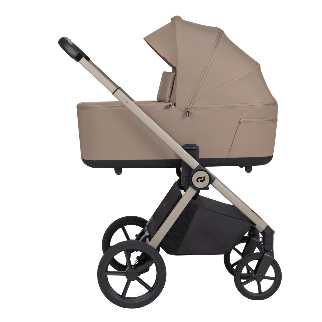 Carrello Ultra F CRL-6557 | wózek wielofunkcyjny 2w1 ze składaną gondolą | kol. Vintage Beige | - obrazek 2