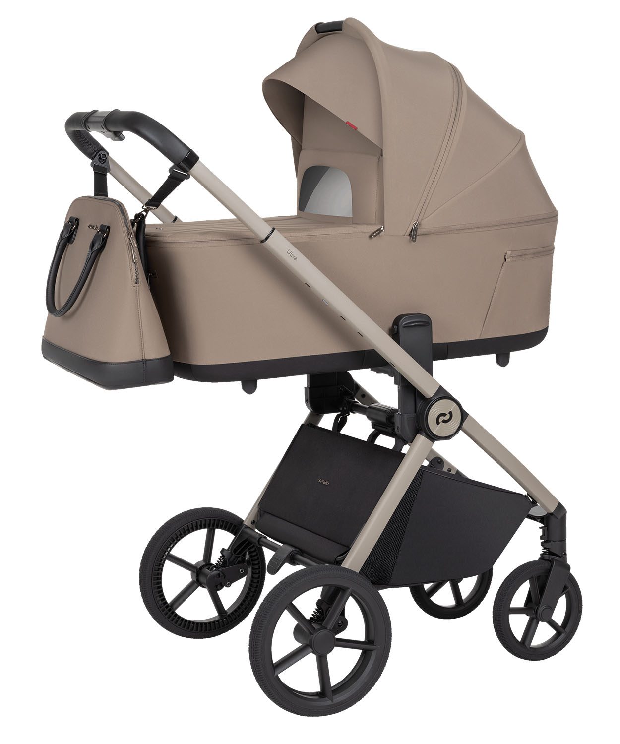 Carrello Ultra F CRL-6557 | wózek wielofunkcyjny 2w1 ze składaną gondolą | kol. Vintage Beige | - obrazek 3