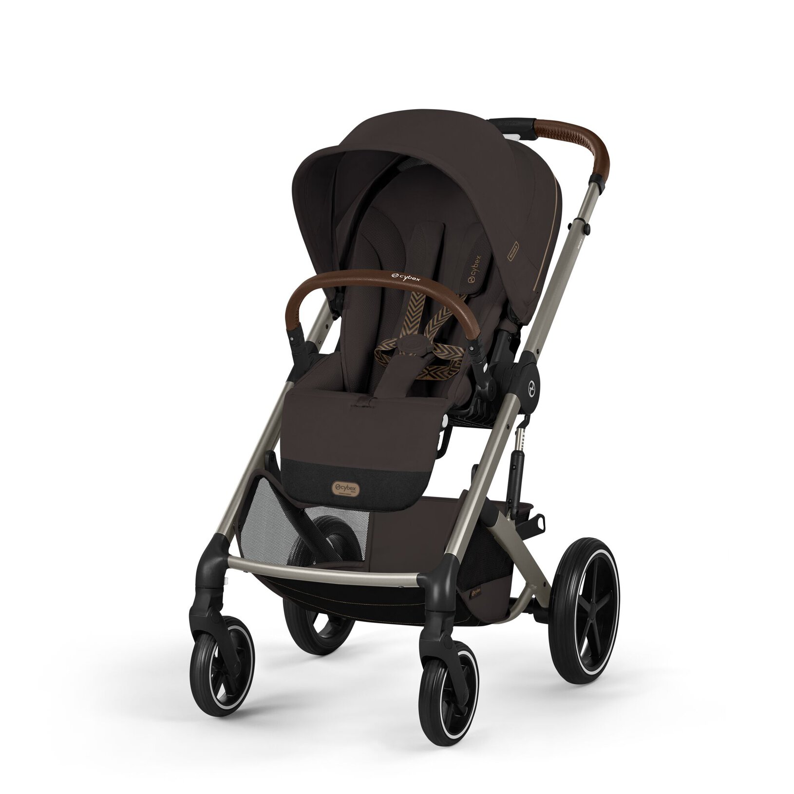 Cybex Balios S LUX 2026 | wózek wielofunkcyjny 2w1 ze skladaną gondolą | Chocolate Brown | - obrazek 7